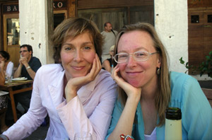 Lucy Musgrave and Clare Cumberlidge - portrait