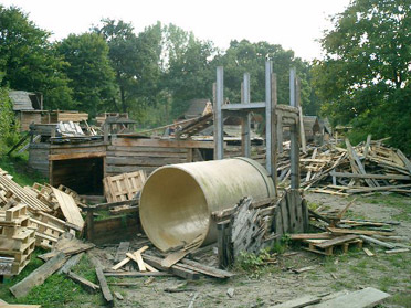 Adventure Playground, Hamburg, photographed by Nils Norman