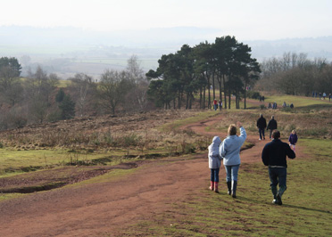 Clent Hills. Photo by Richard H R White